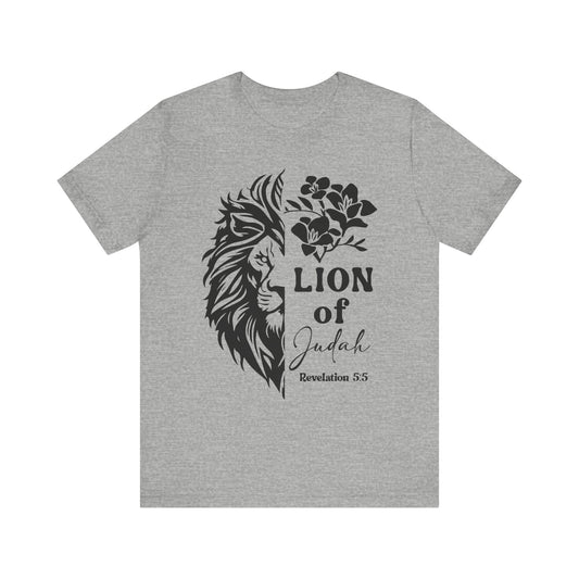 Lion of Judah Christian graphic t-shirt, image 2