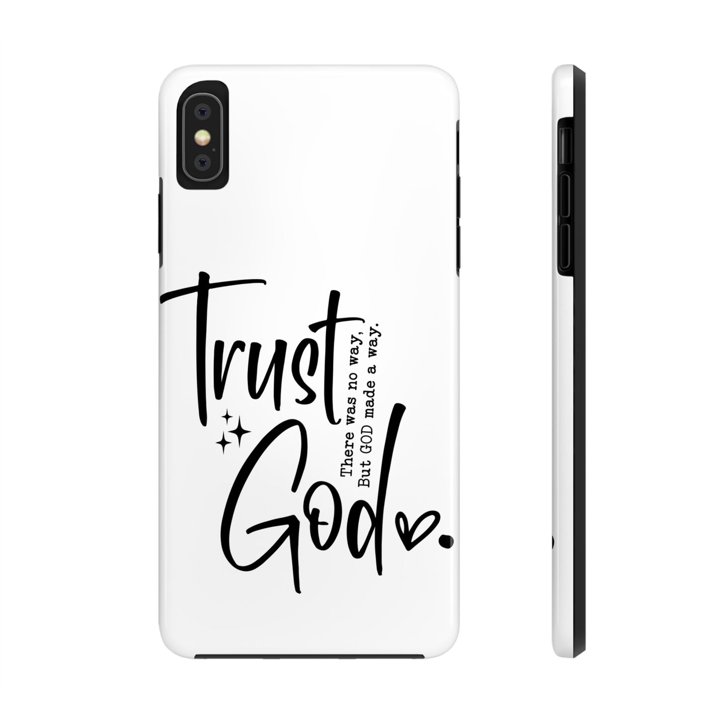 Trust God Tough Phone Cases