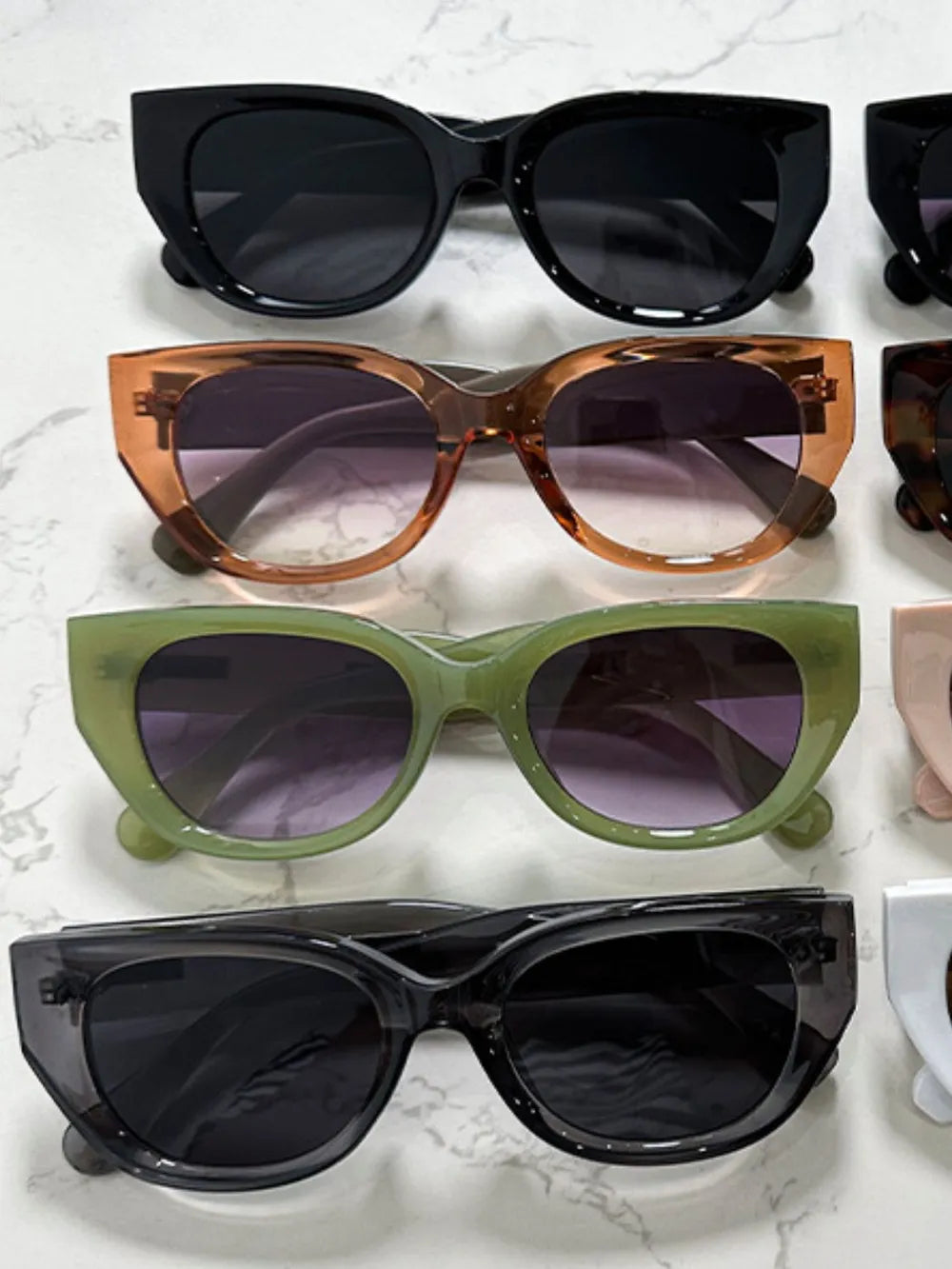 Cat eye sunglasses with UV400 lenses, image 9