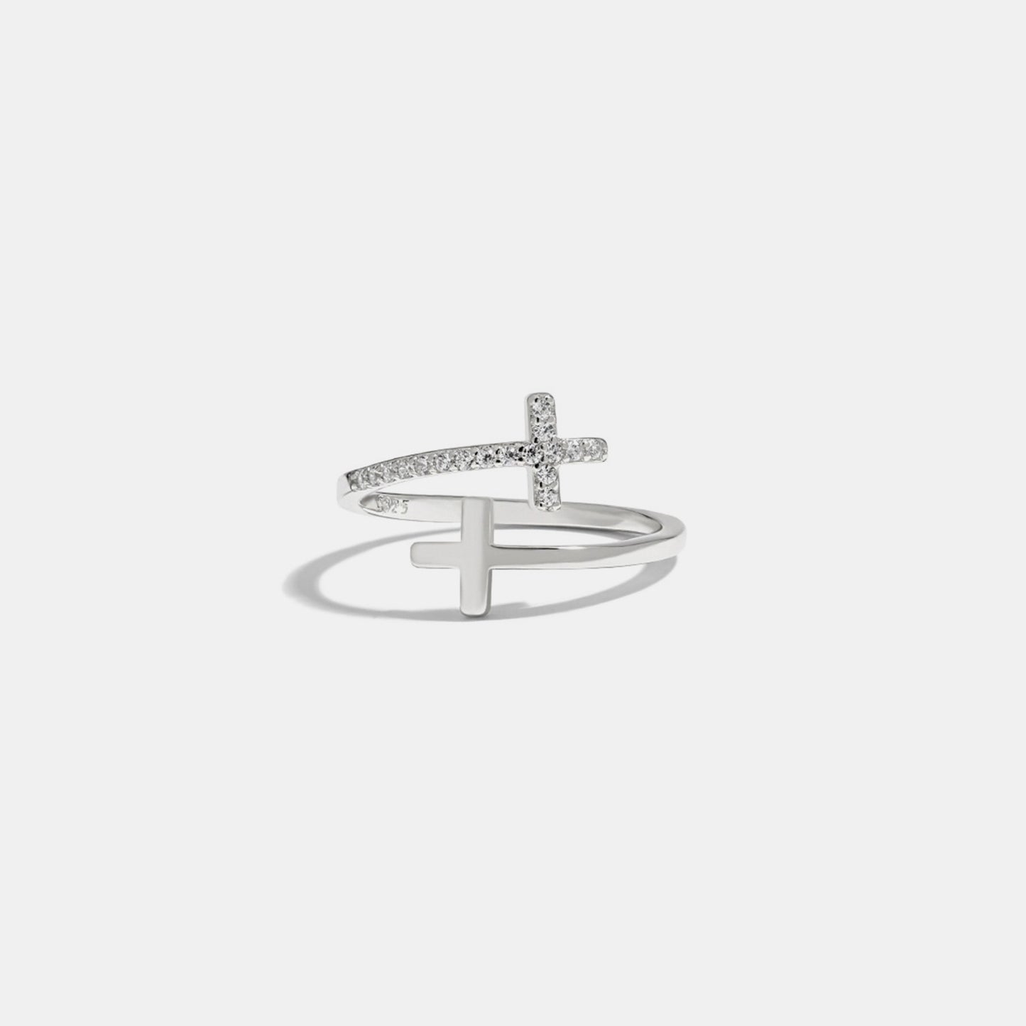 Double Cross Bypass Ring