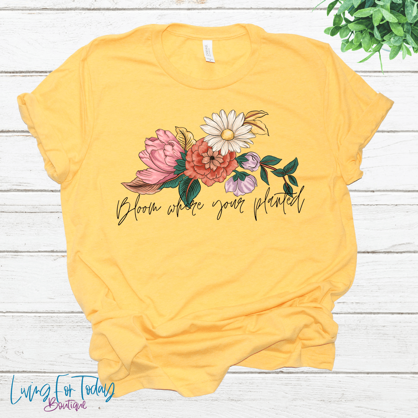 Bloom Where Your Planted Graphic Tee