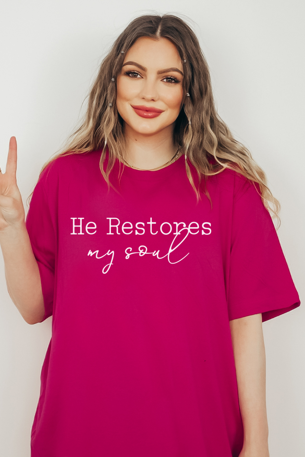 He Restores My Soul Shirt