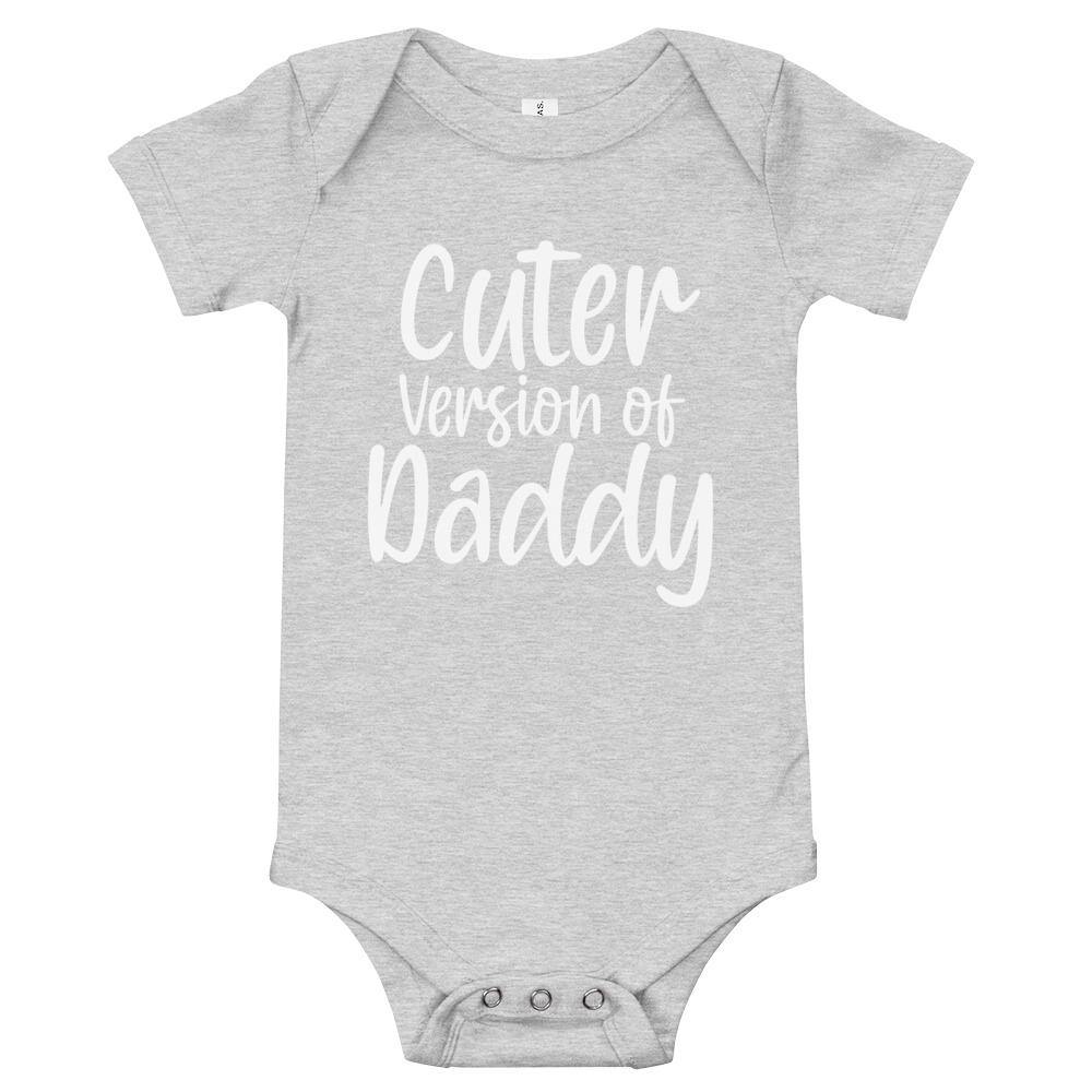 Cuter Version of Daddy Onesie