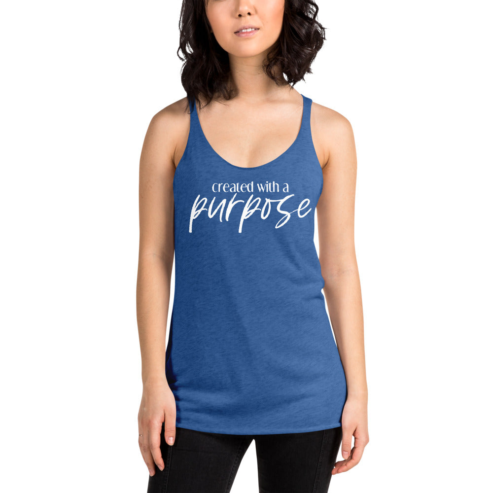 Created for a Purpose Racerback Tank