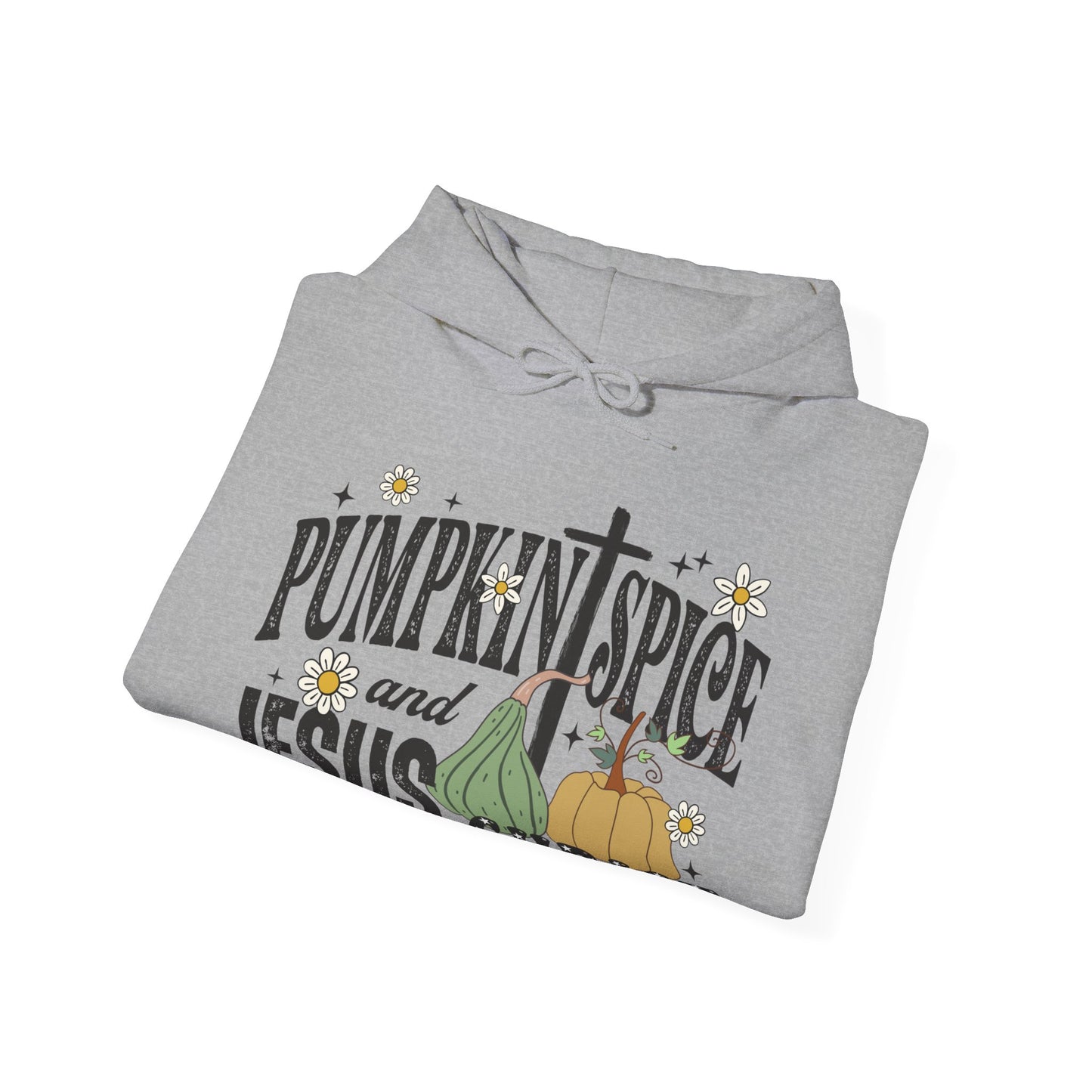 Pumpkin Spice and Jesus Christ Hoodie