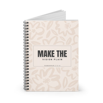Make the Vision Plain Journal