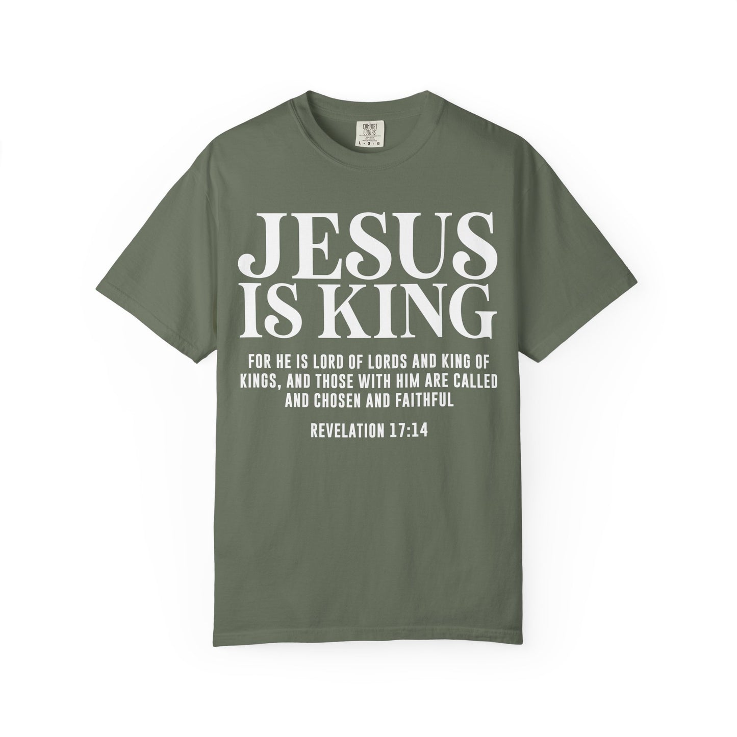 Comfort Color Jesus is King TShirt