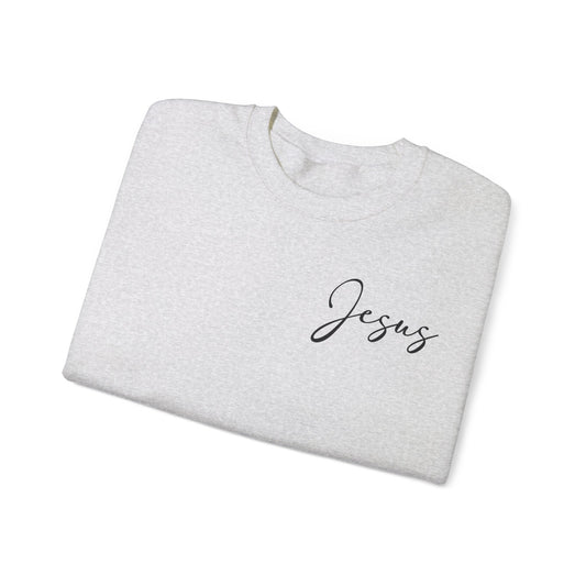 Speak the Name of Jesus Christian crewneck sweatshirt, image 2