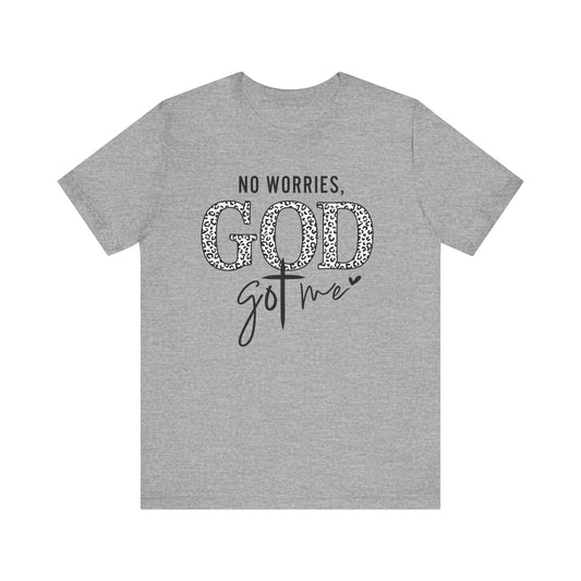 No Worries God Got Me Christian t-shirt, image 2