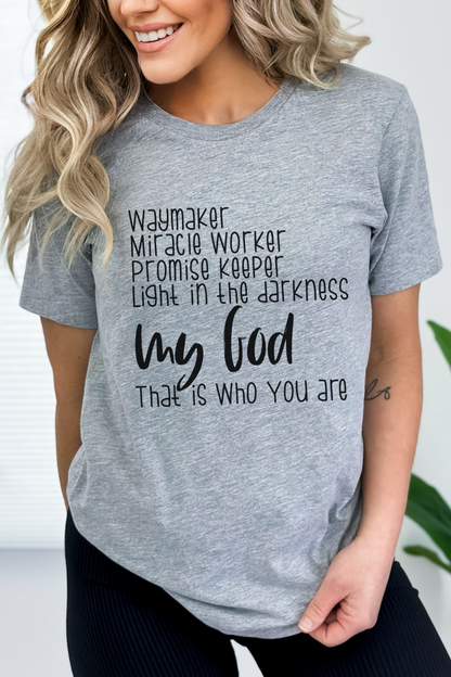 Waymaker, Promise Keeper, Light in the Darkness Shirt