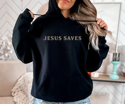 Jesus Saves Hoodie