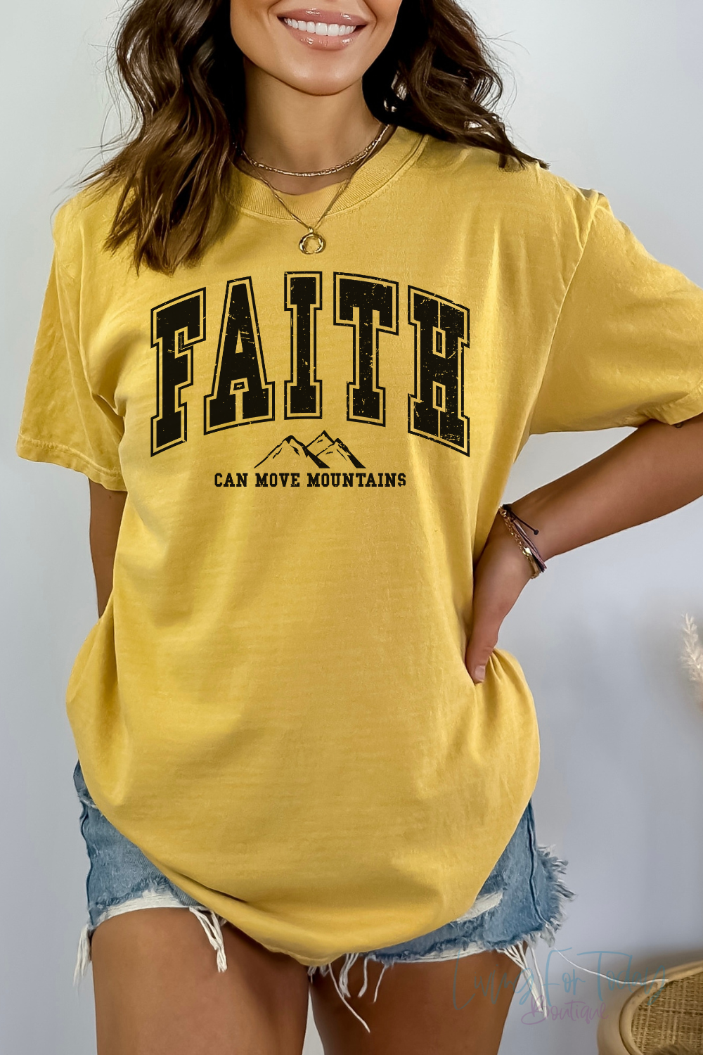 Faith Can Move Mountains TShirt