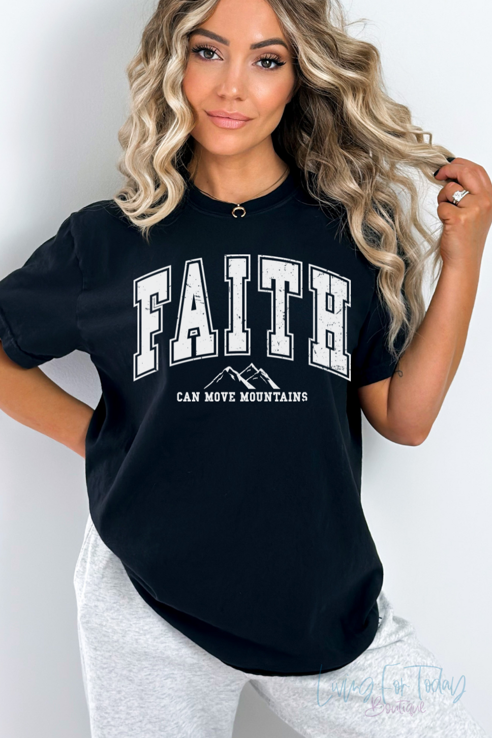 Faith Can Move Mountains TShirt