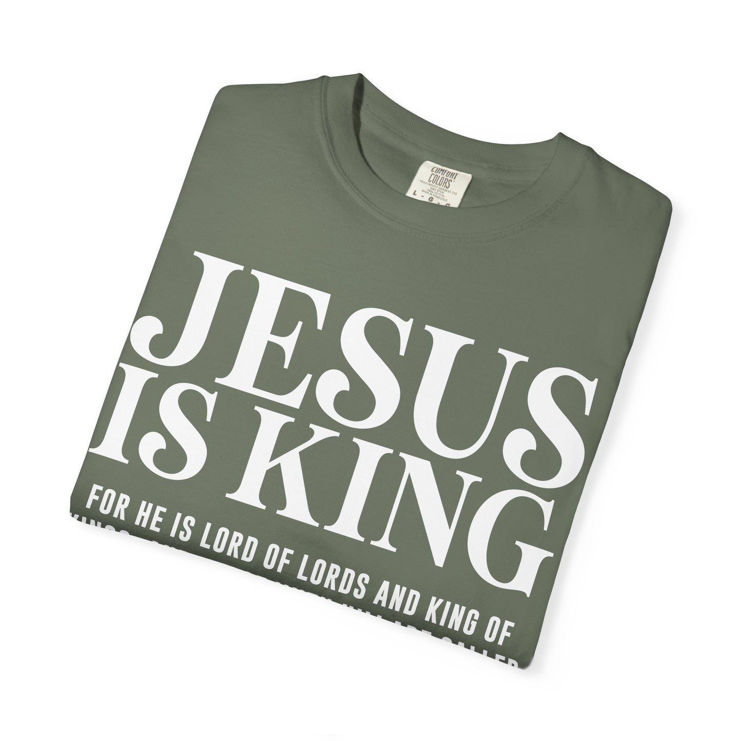 Comfort Color Jesus is King TShirt