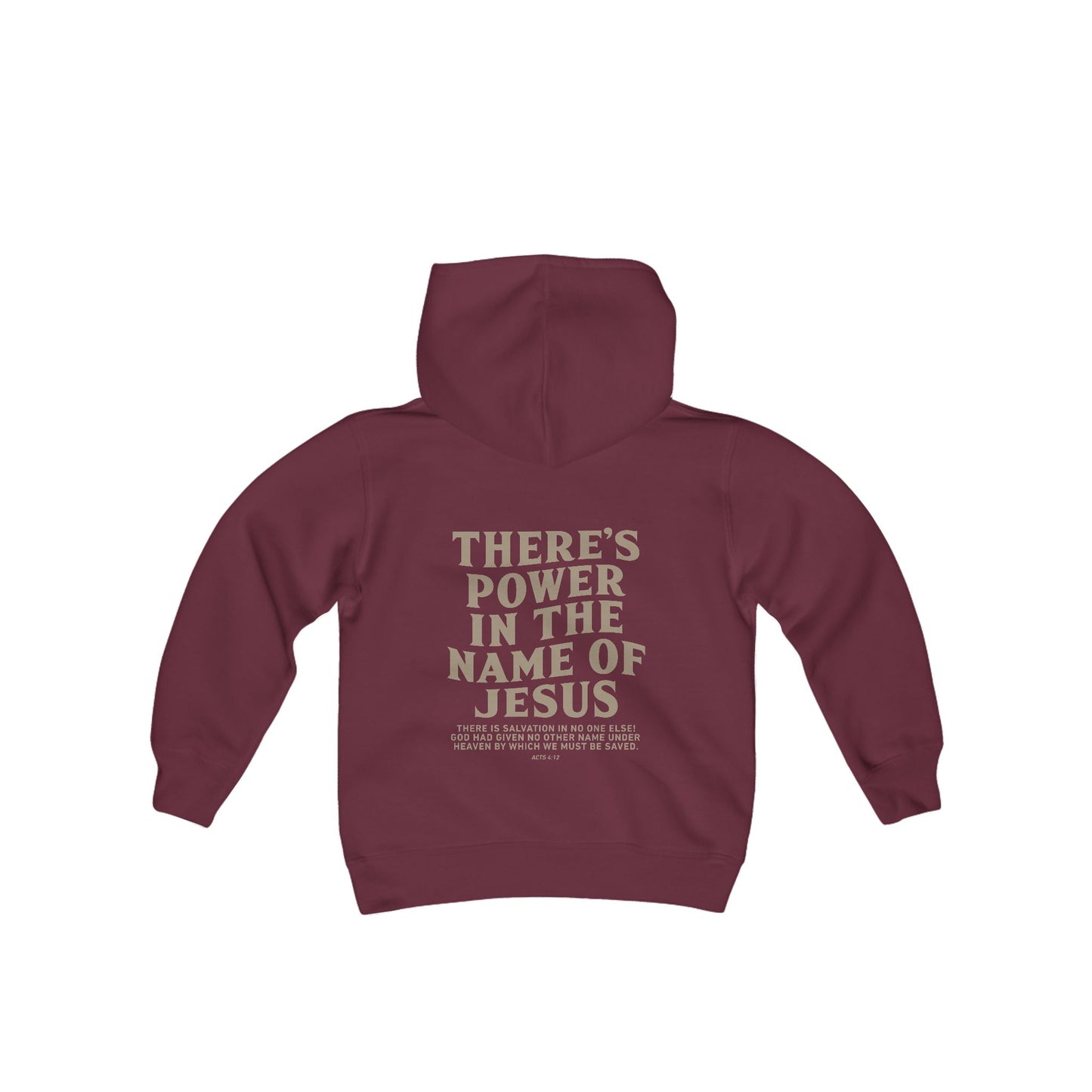 Jesus Saves Youth Heavy Blend Hooded Sweatshirt