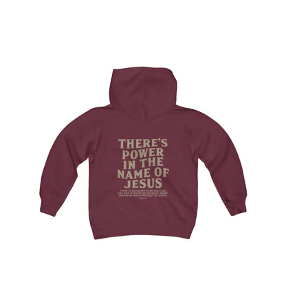 Jesus Saves Youth Heavy Blend Hooded Sweatshirt
