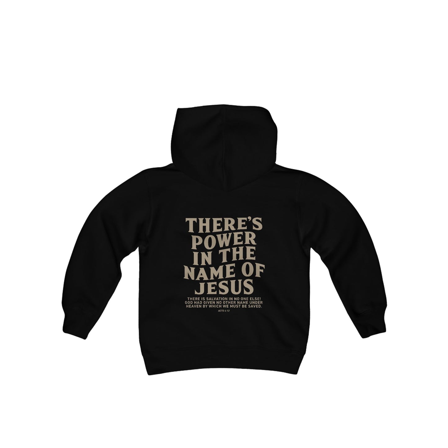 Jesus Saves Youth Heavy Blend Hooded Sweatshirt
