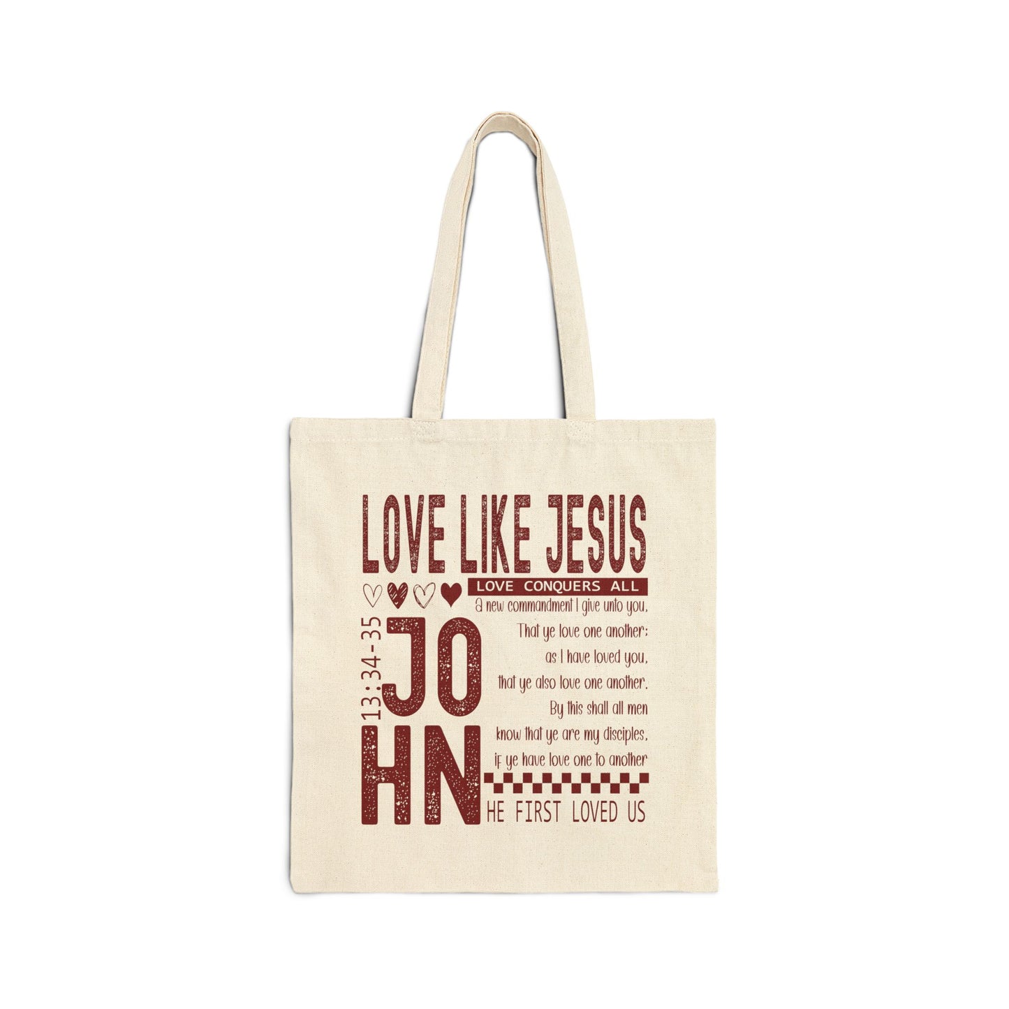 Love Like Jesus Tote Bag