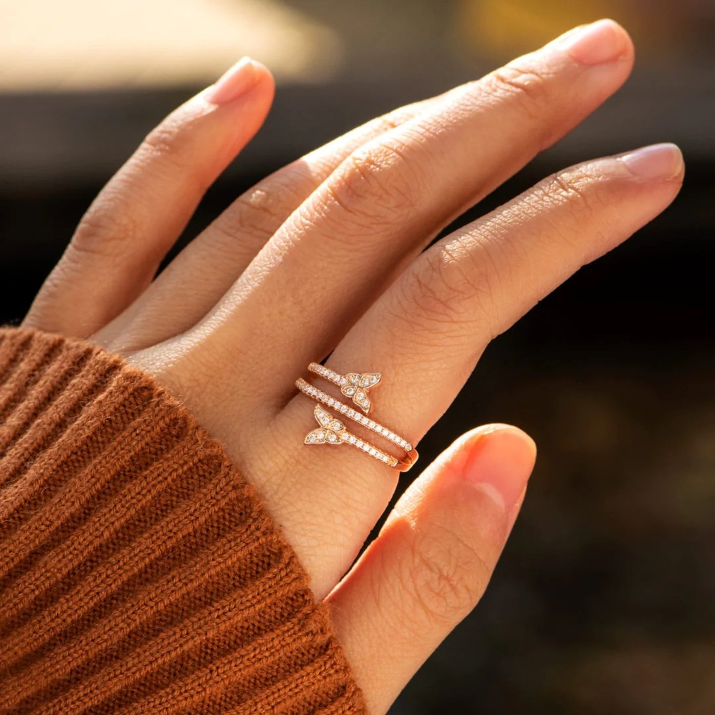 New Creation Butterfly Ring