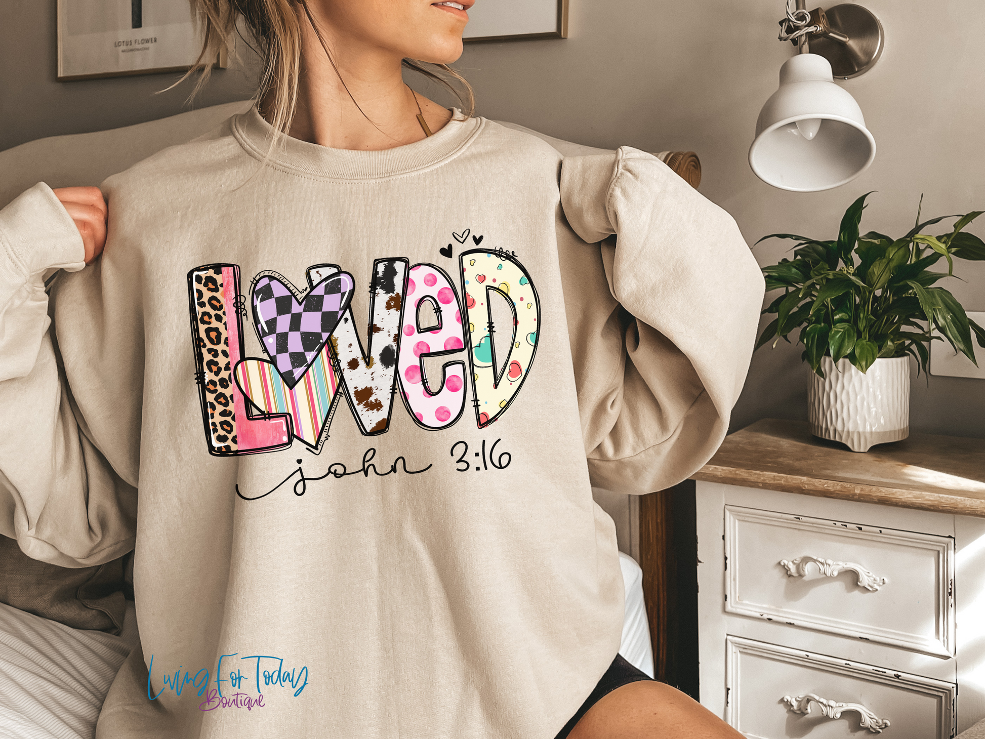 Valentine Loved Sweatshirt