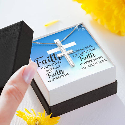 Have Faith Cross Necklace