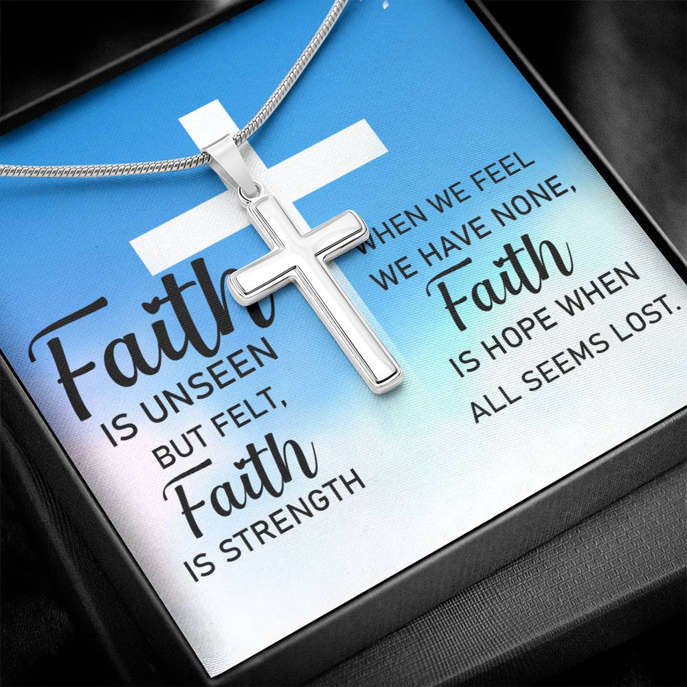 Have Faith Cross Necklace