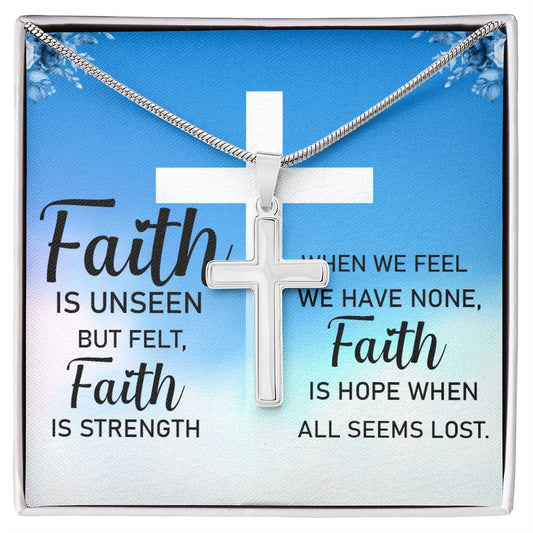 Have Faith Cross Necklace