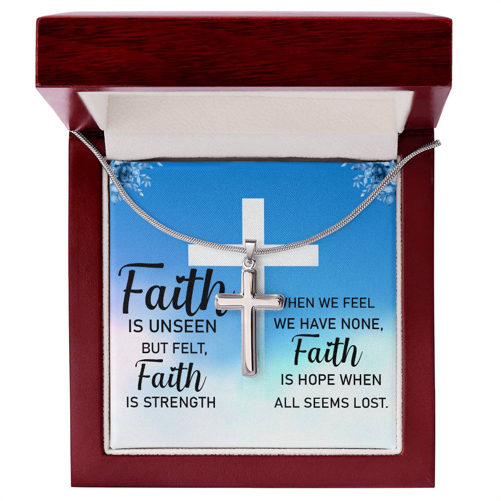 Have Faith Cross Necklace