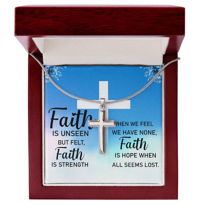 Have Faith Cross Necklace