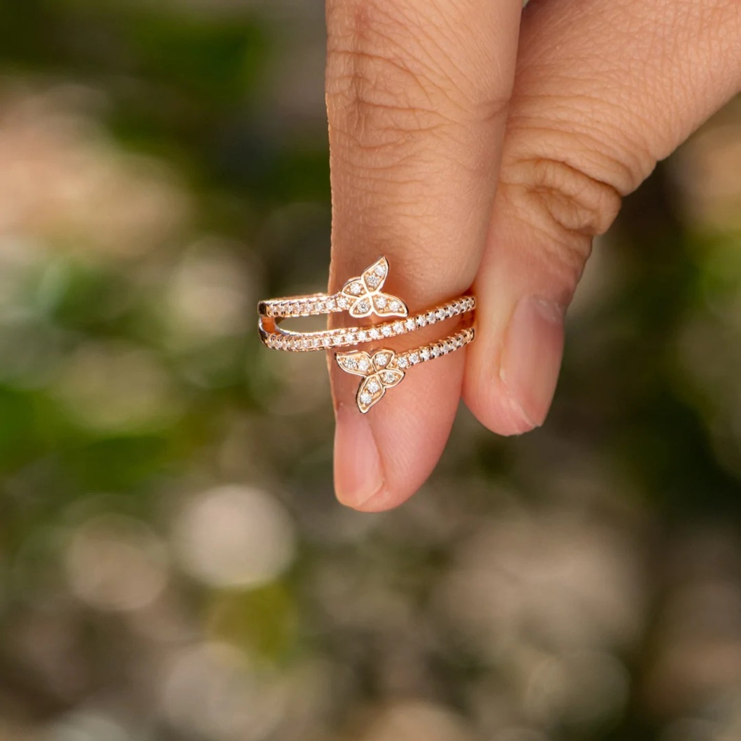 New Creation Butterfly Ring