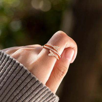 New Creation Butterfly Ring