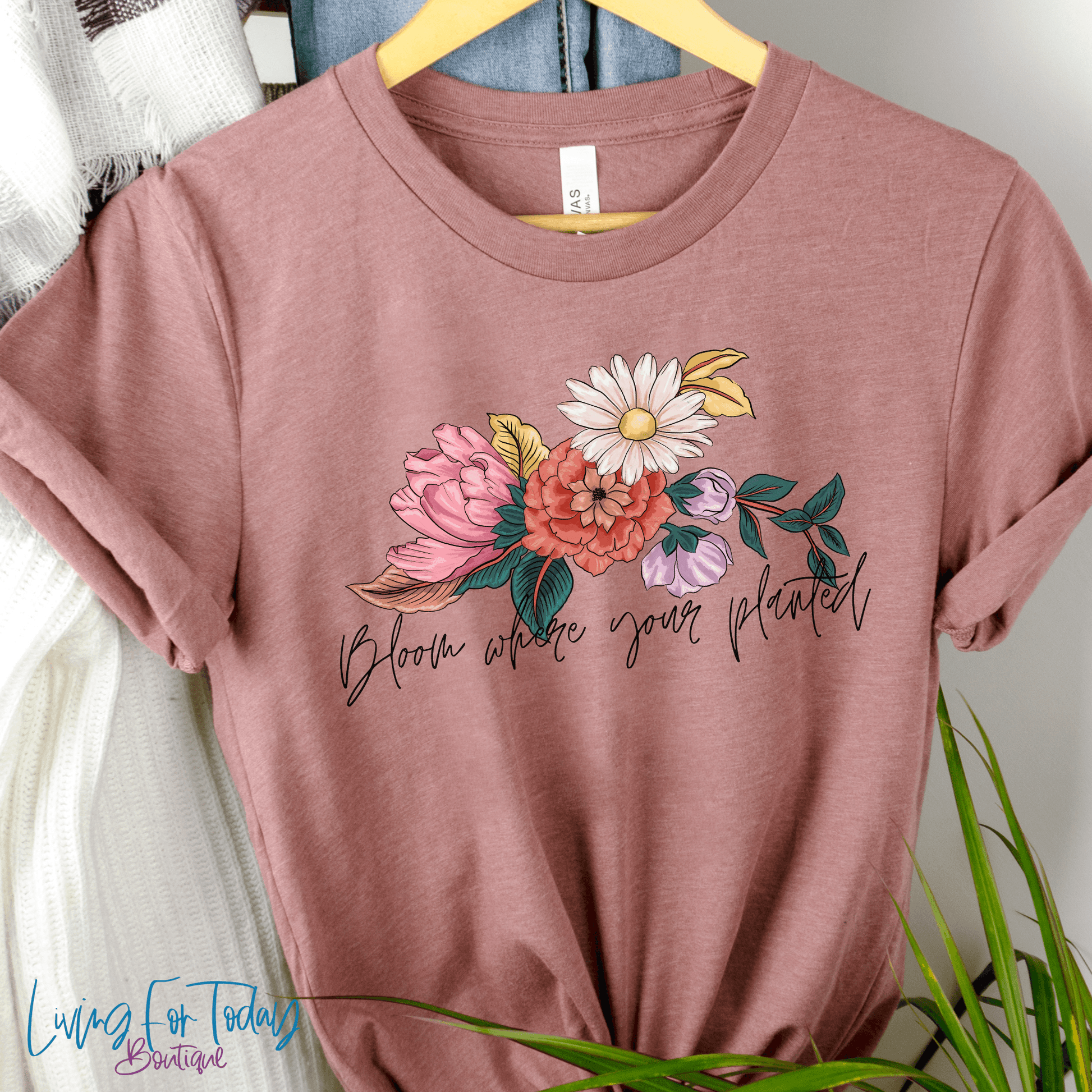 Bloom Where Your Planted Graphic Tee