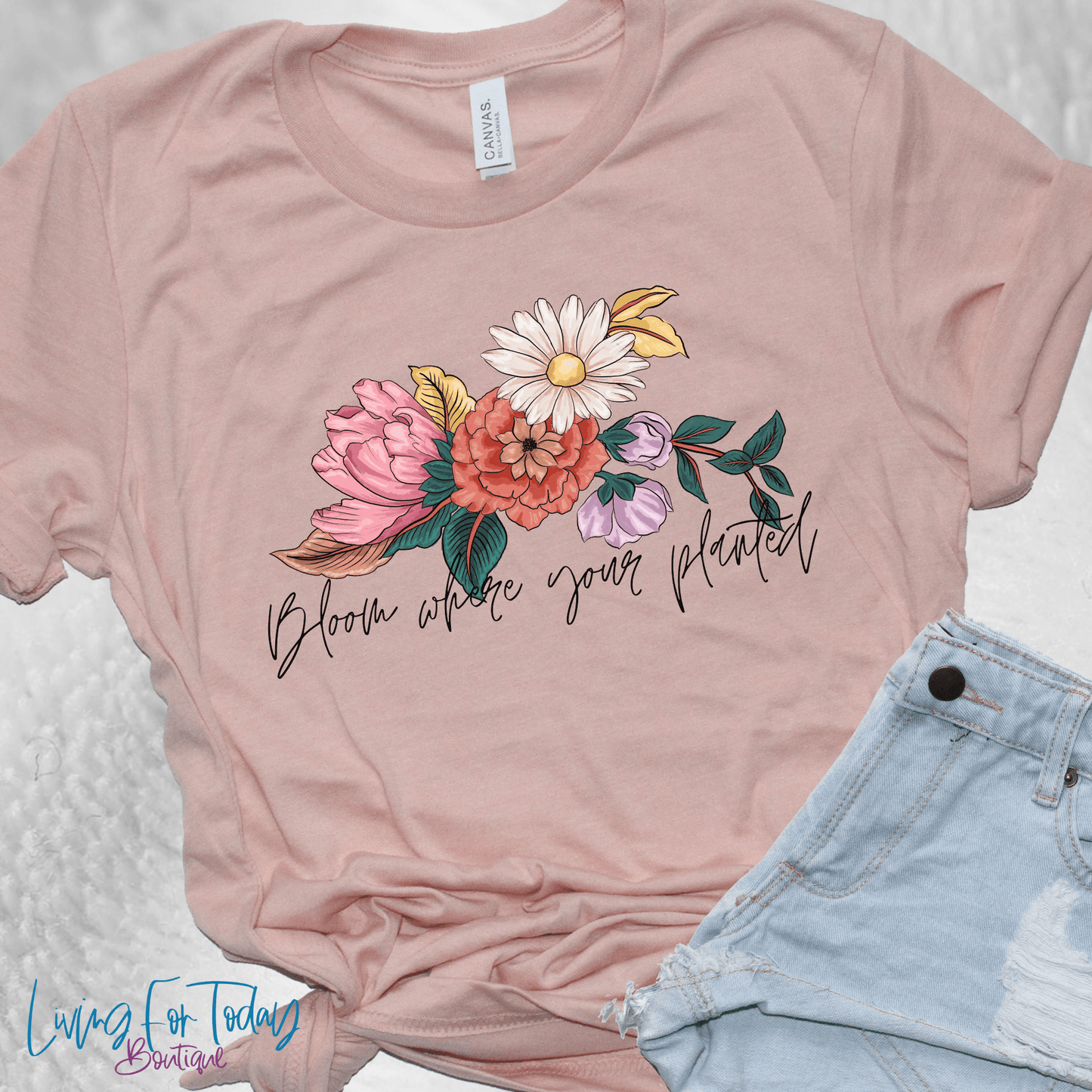 Bloom Where Your Planted Graphic Tee