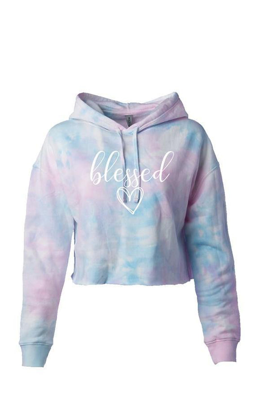 Blessed Tie Dye Crop Top