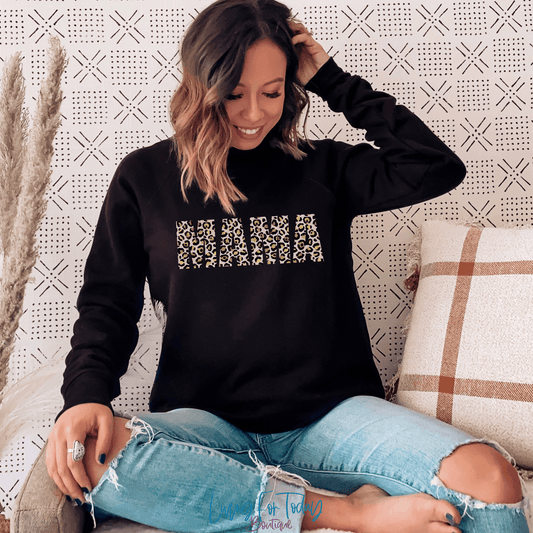 Leopard Mama Sweatshirt