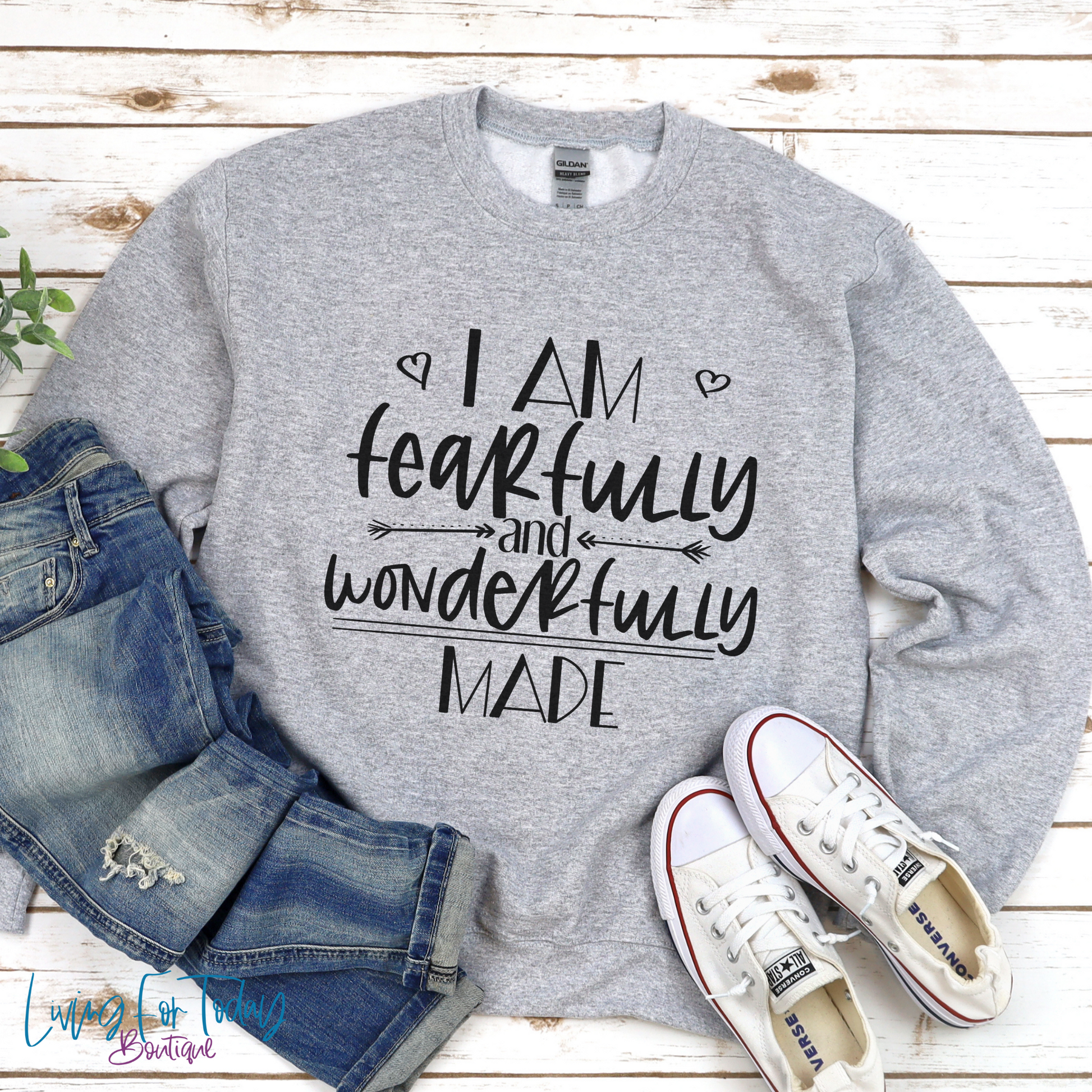 I Am Fearfully And Wonderfully Made Sweatshirt