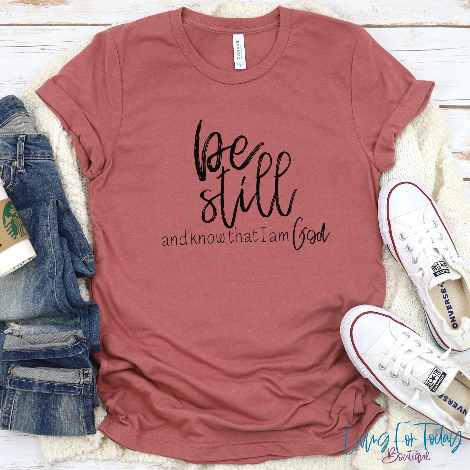 Be Still And Know That I Am God Shirt