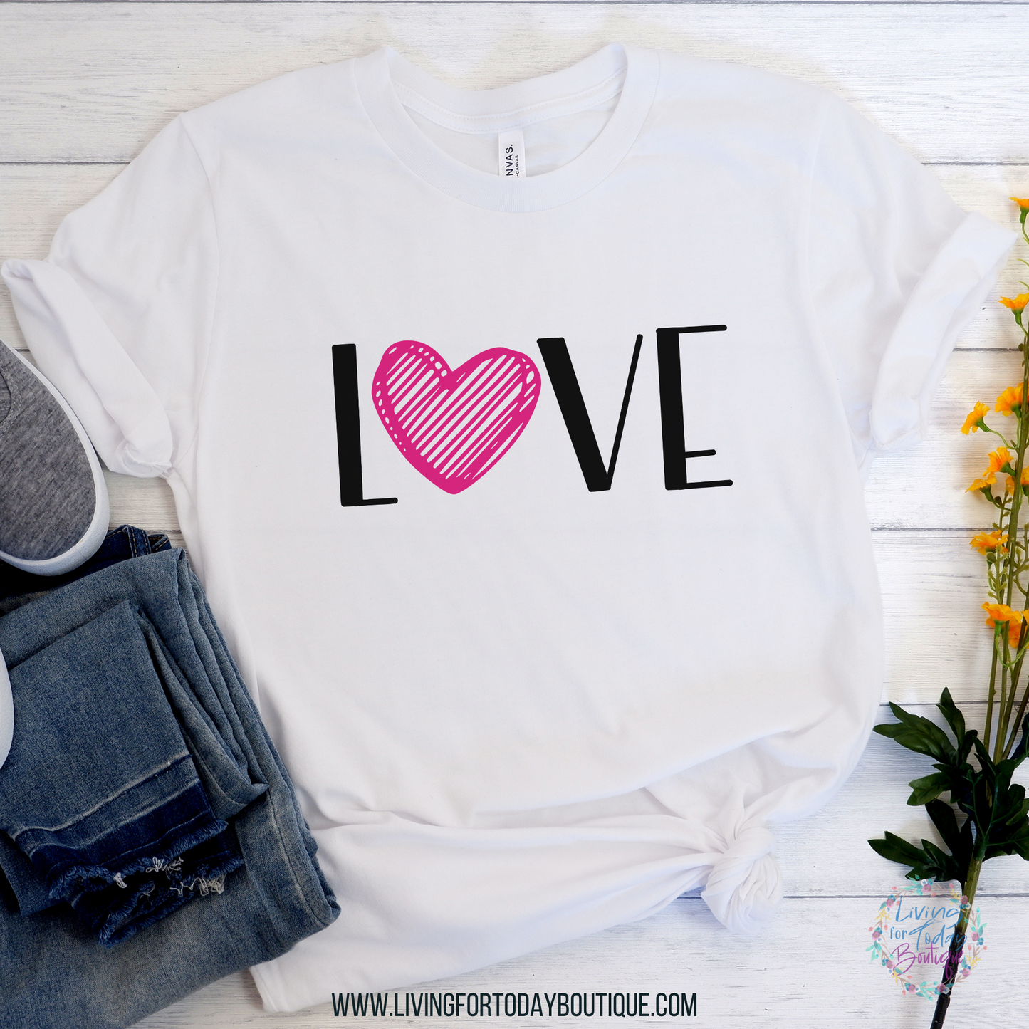 Loved “Pink Heart” Shirt