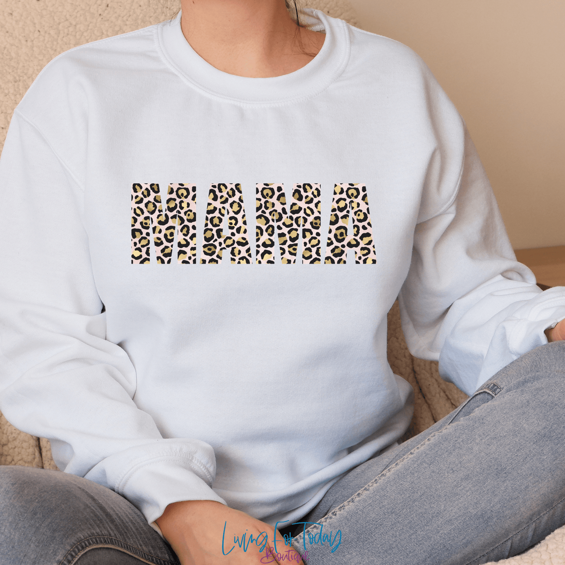 Leopard Mama Sweatshirt