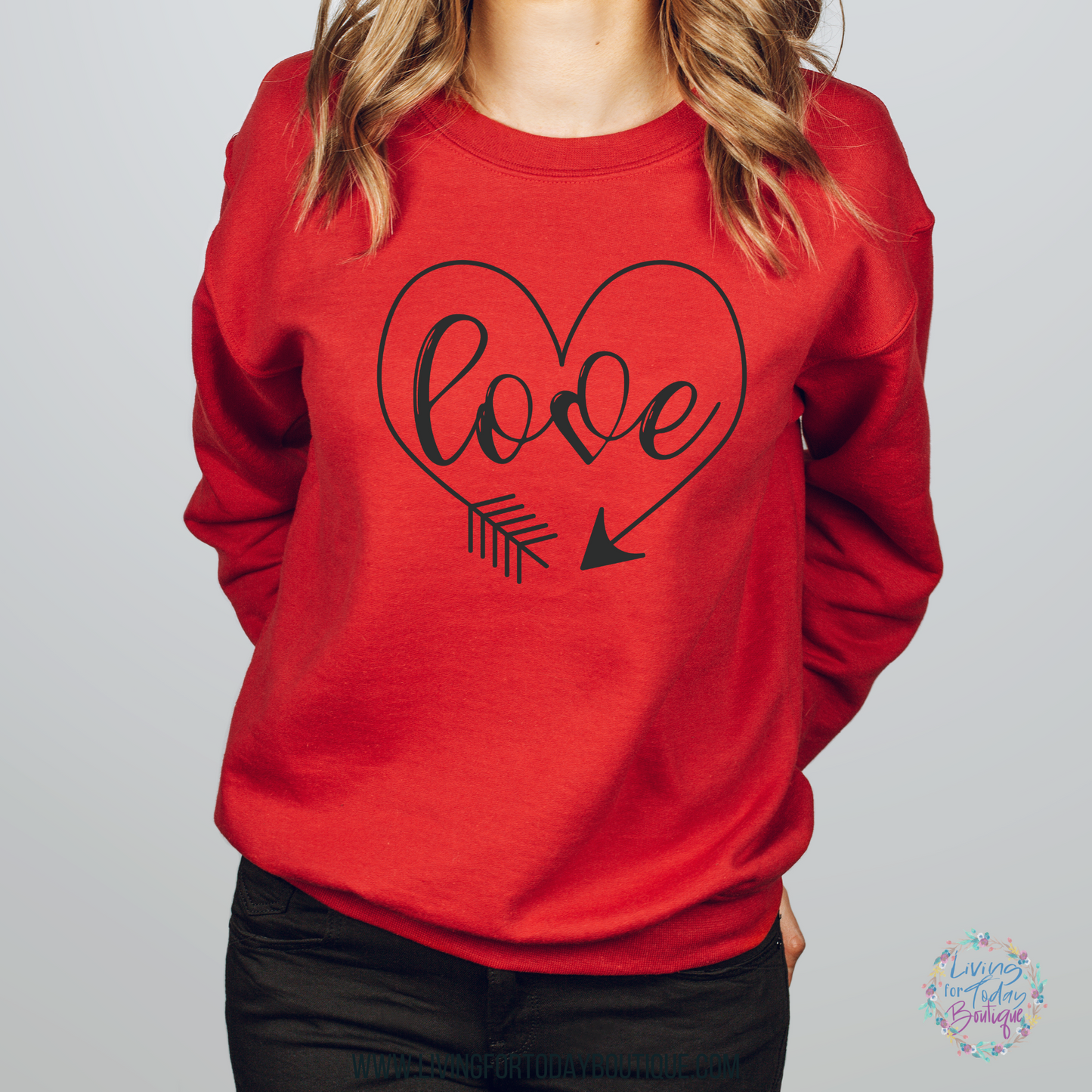 Love Heart Sweatshirt