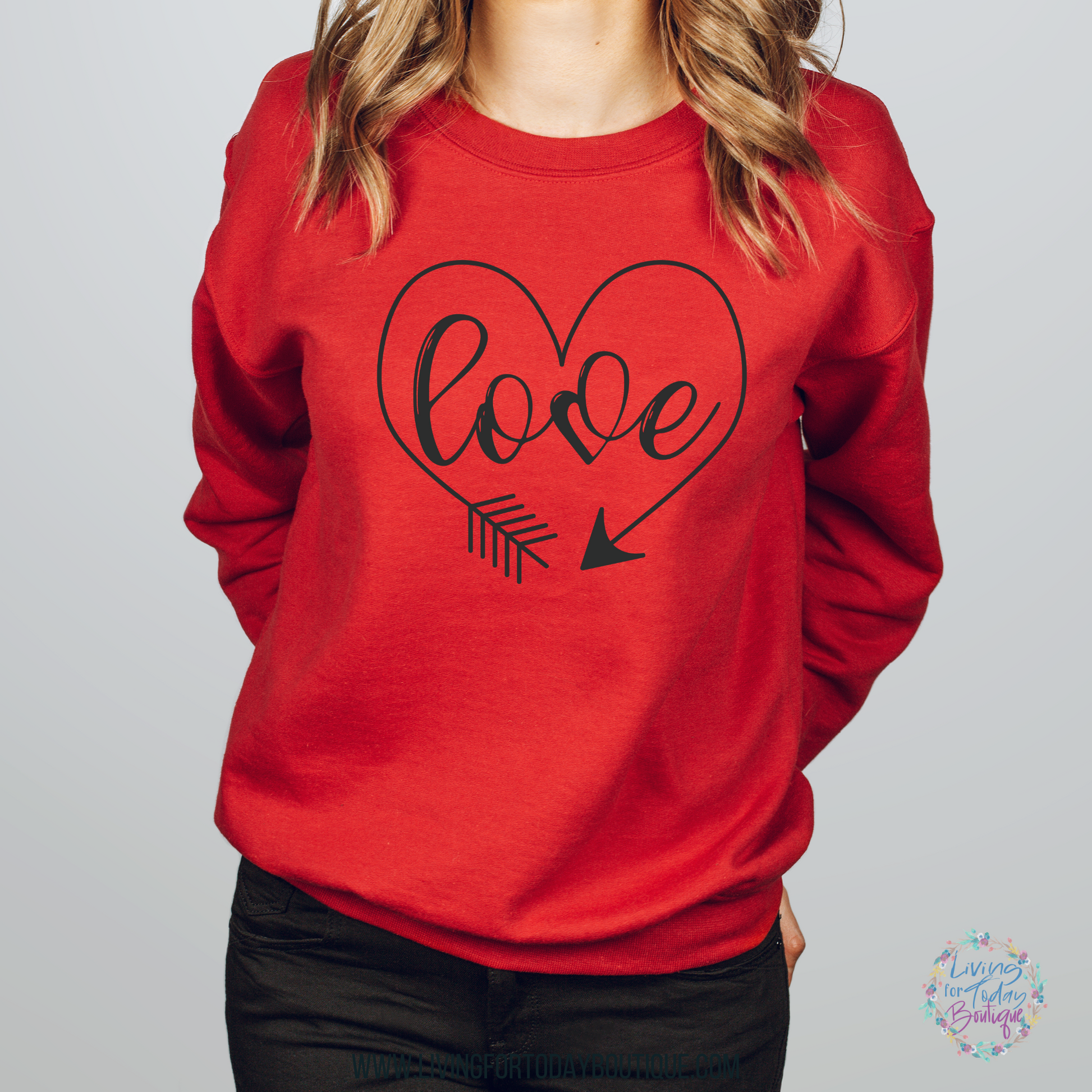 Love Heart Sweatshirt