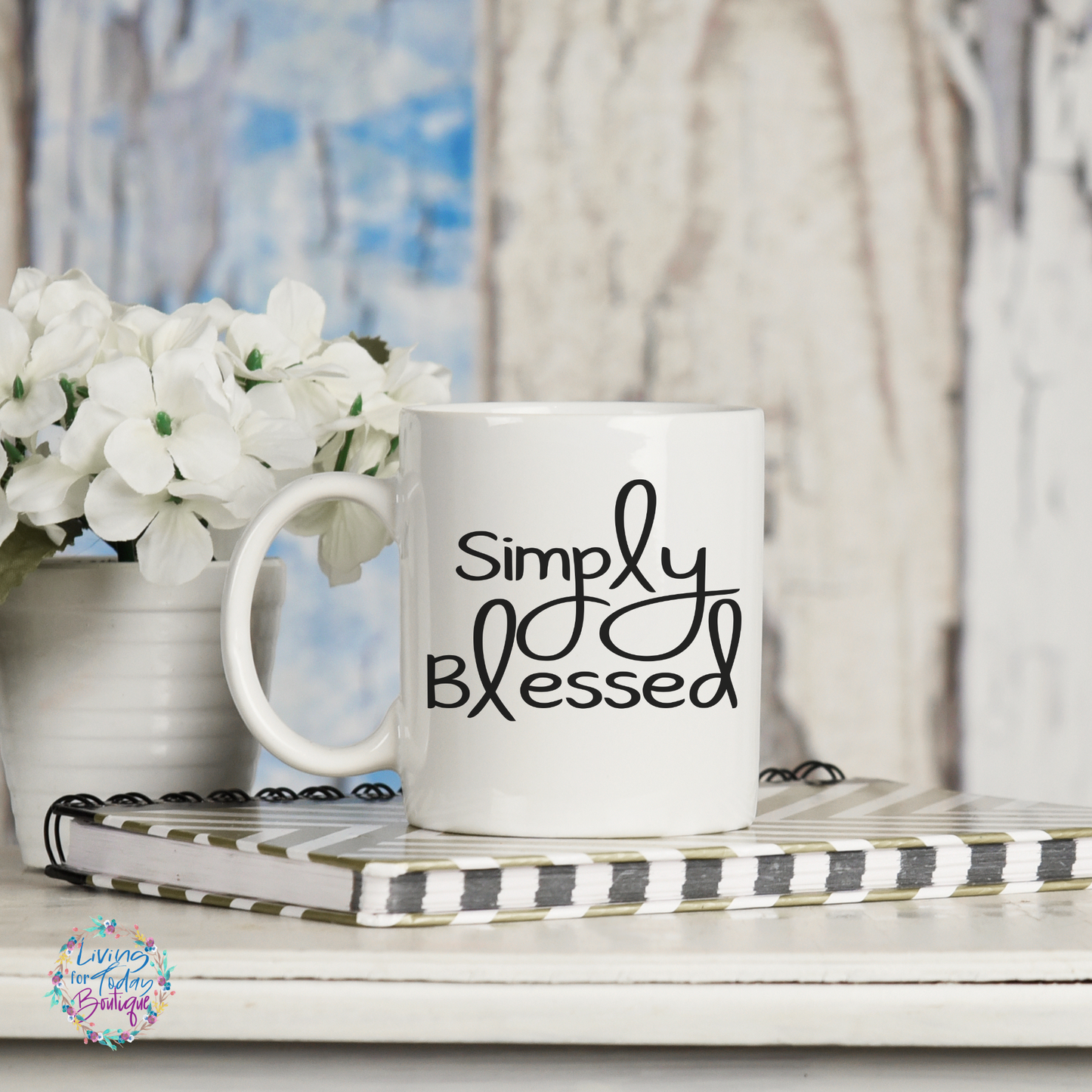 Simply Blessed Coffee Mug
