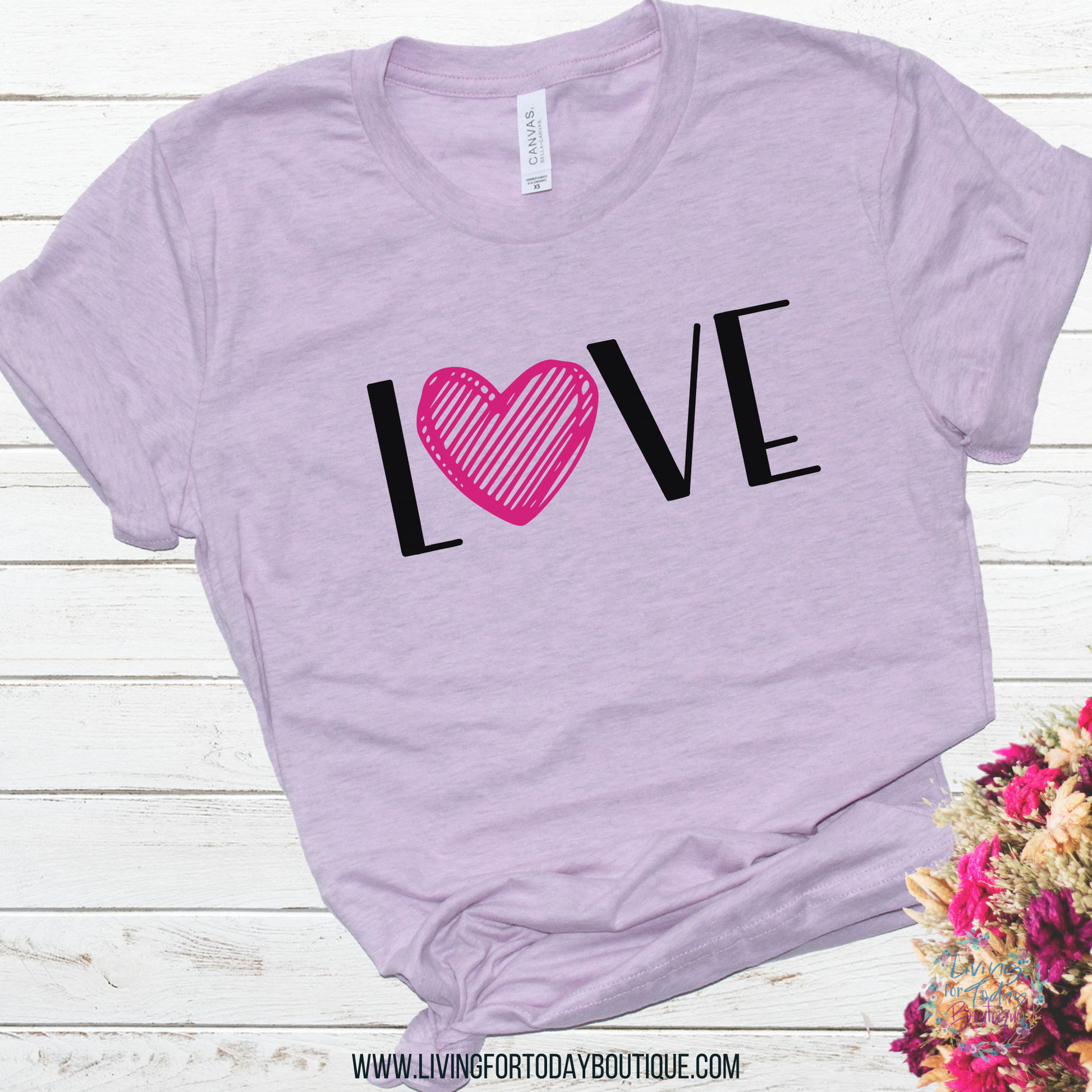 Loved “Pink Heart” Shirt
