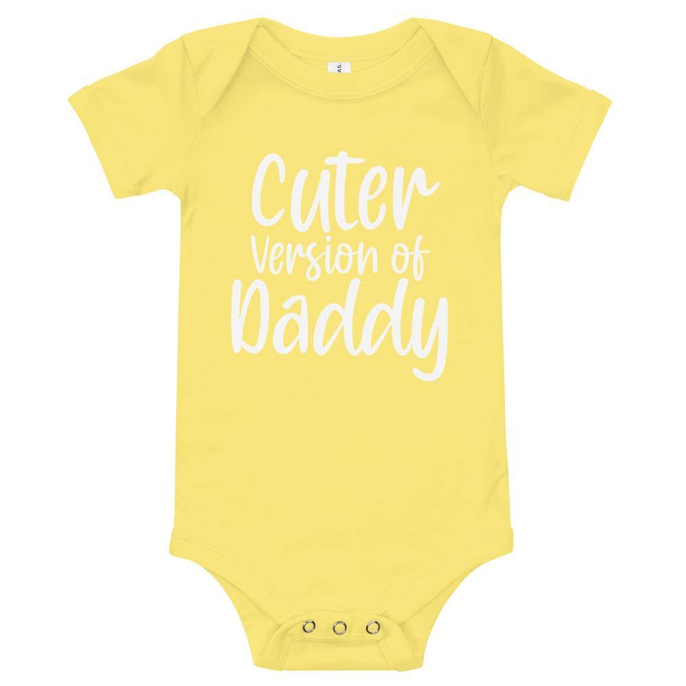 Cuter Version of Daddy Onesie