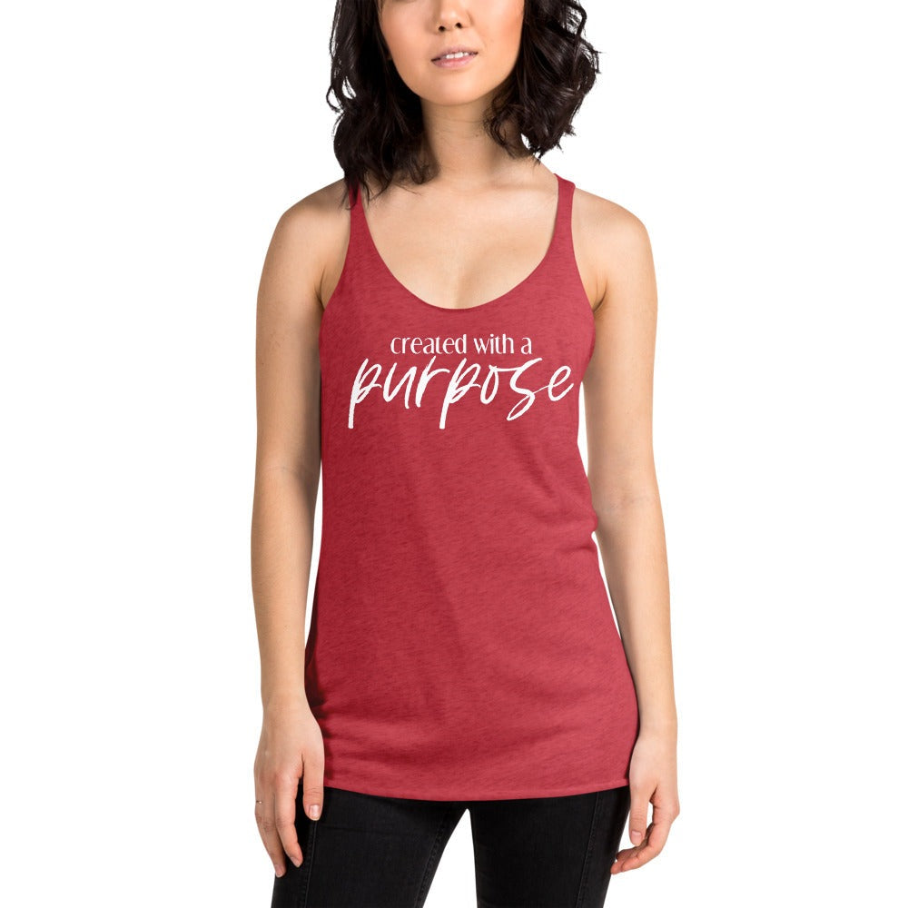 Created for a Purpose Racerback Tank