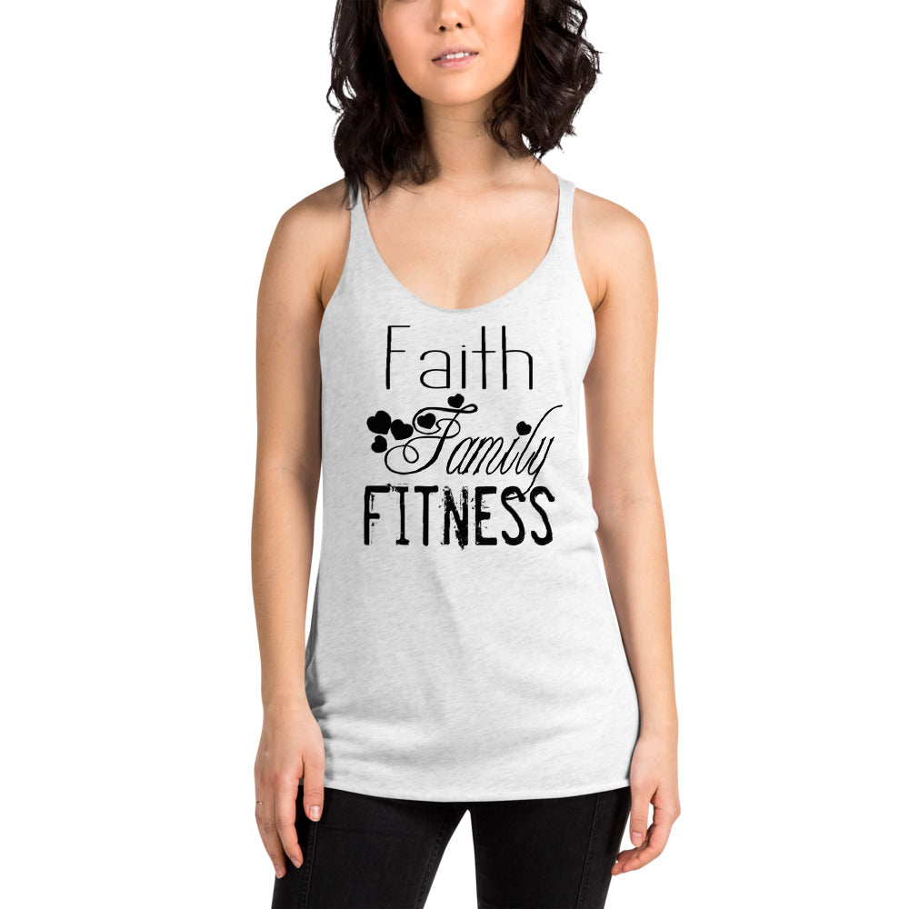 Faith Family Fitness Racerback Tank