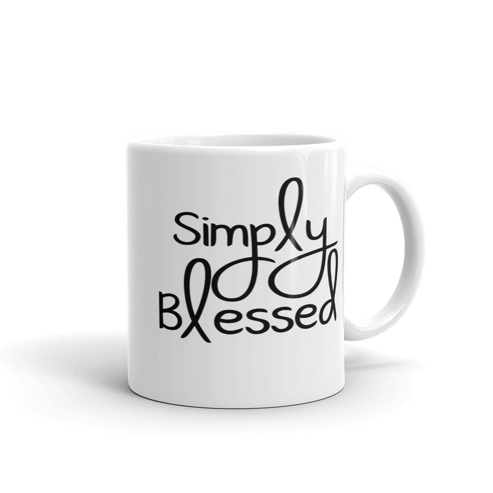 Simply Blessed Coffee Mug