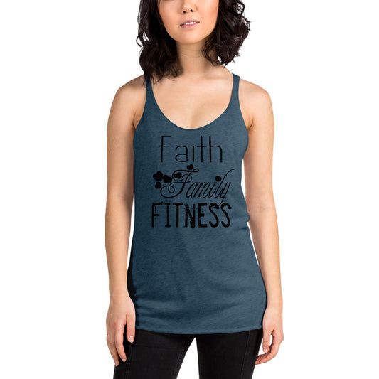 Faith Family Fitness Racerback Tank