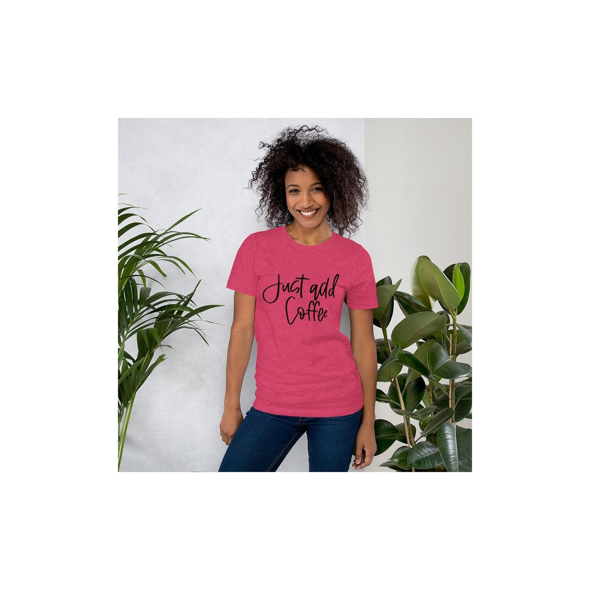 Just Add Coffee Graphic Tee