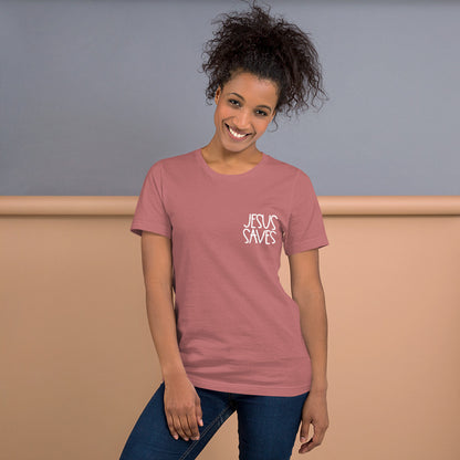 Jesus Saves Pocket T-Shirt